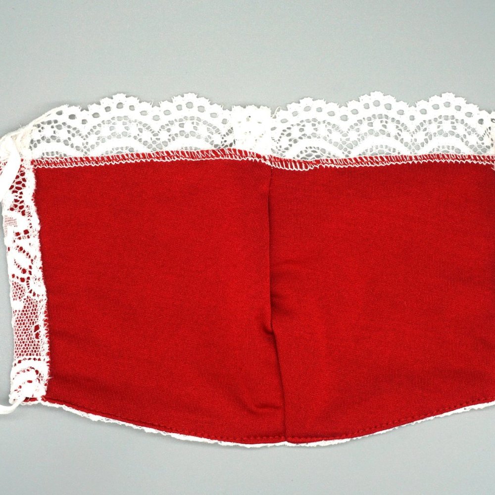 White red Lace Face Mask Dust mask Fashion mask - Picture 2 of 5
